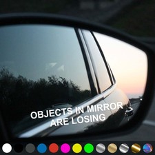 Objects In Mirror Decal Are Losing Side Mirror Sticker Car Truck Gift Idea Fridge Sticker price