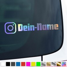 Instagram Name 2 Decal Personalized Text Username Sticker Car Truck Gift Idea Fridge Sticker price