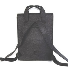 Backpack computer Bag gray felt Handles magnetic closures academia minimalist Unisex Backpack price