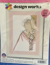 Design Works “BABY HUGS” 9"x 14" Counted Cross Stitch Picture Kit - JAS 047 Baby Jas price