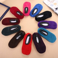 Womens Ladies Slipper Non-Slip Anti-skid Socks Warm Soft Fleece Gripper Slippers Dames Slipper Sokken price