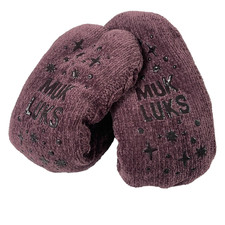 Muk Luks Slipper Socks Womens Large Chenille Knit Non Slip House Shoes Cozy Warm Dames Slipper Sokken price