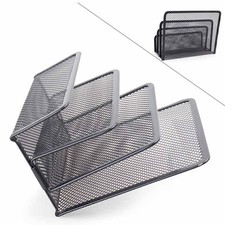 Mesh Letter Paper File Storage Rack Holder Tray Organiser Desktop Office po File price