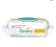 Pampers Sensitive Baby Wipes 84 Count Hypoallergenic and Clinically Proven Baby Wipes price
