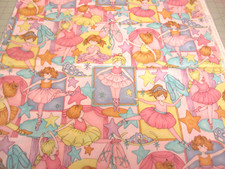 Ballerina’s Leslie Beck for Springs Creative Cotton Fabric  1yd 8" x 44 Ballerina's price