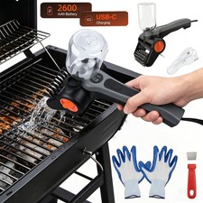 Elektrische Grillbürste Reinigungsbürste Kabellos 304 Edelstahl-Bürstenkopf BBQ Elektrische Grill-Barbecues price