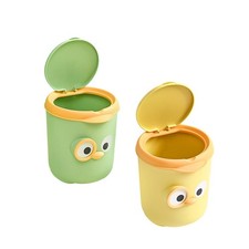 Mini Desk Trash Can Tiny Countertop Waste Basket Cartoon Tiny Trash Bin for Kantoor Trash Bin price