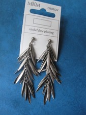 Oorhangers in de vorm van een soort blaadjes (NIEUW) Zilver Oorbellen price