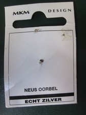 neus oorbel met steentje Zilver Oorbellen price