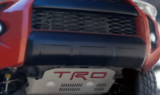 VINYL Matte Red Letters TRD Skid Plate compatible with 4Runner 2015-2018 Runner price