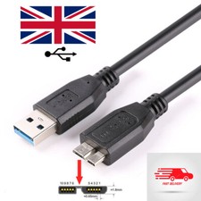 USB 3.0 A to Micro B Cable Cord Lead for WD Elements Portable Hard Drives 1M Portable Hard Drives price