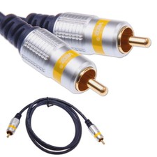 1,5m Câble Coaxial RCA Cinch mâle Subwoofer Numérique Digital 1,5 mètres Veoz RCA Kabel price