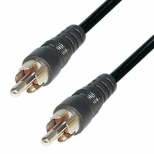 Audio Kabel Cinch Stecker Stecker 2,5m RCA mono Anschlusskabel RCA Kabel price
