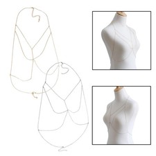 Crystal Bikini Bra Body Chain Multi-Layer Hollow Out Wide Collar Fashion Popular Body chain price