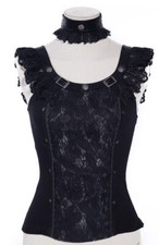 RQ-BL RED QUEEN'S BLACK LEGION CONFESSION CORSET TOP SP021 NEW - SIZE XL Dames Corset price