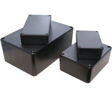 Waterproof ABS Black Plastic Electronics Project Box Enclosure Hobby Case+Screws Hobby Electronics price