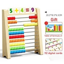 Wooden Abacus Child Math Educational Learning Kid Toy Calculat Bead Counting Abacus price