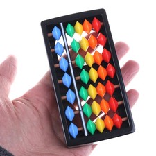 Mini Plastic Abacus Arithmetic 7 Digits Kids Maths Abacus educational To-b Abacus price