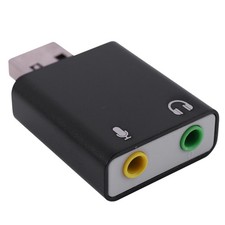 5X 7.1-Channel Aluminum Alloy USB Sound Card Computer External Sound Card7445 Geluidskaart price