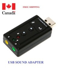USB 2.0 3D 7.1 Channel External Audio Music Sound Card Adapter Geluidskaart price