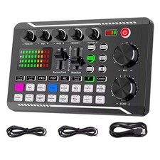 1set F998 Sound Card Professional Audio Equipment For Podcasts For Recording Geluidskaart price