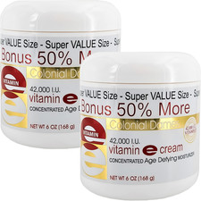Colonial Dames Vitamin E 42000 IU Concentrated Age Defying Moisturizer 6oz 2Pack Dames body price