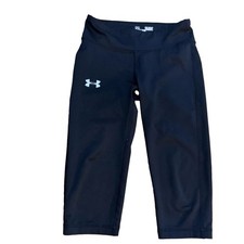 Under Armour  Fitted Capri Pants  Girls Black Leggings YMD Meisjes capribroek price