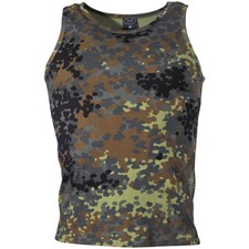 Militaire Heren Tank Top Combat Vest Army Singlet Bw Flecktarn Camouflage S-Xxl Heren Vest price