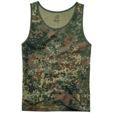Brandit Tanktop Heren Katoen Mouwloos Vest Opleiding Sportschool Flecktarn Camo Heren Vest price