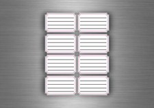 16x label sticker book school name tags notebook stationary diary scrapbook r2 School Label price