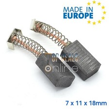 Generic Carbon Brushes 7 x 11 x 18mm for Drills Saws Paddle Mixers Lawnmowers Mixers price