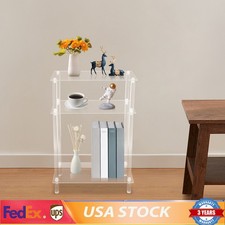 Acrylic Narrow Side Table 7" Wide Skinny Nightstand/Bedside Slim Small End Table Baby Kamer nachtkastje price