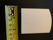 50mm White  Venetian blind Mitred pelmet / Valance  ends x 2 - Smooth  finish Venetian Blind price