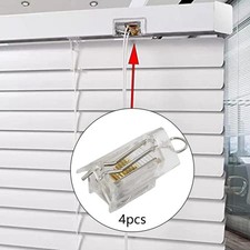 4x Cord Lock Mechanism Venetian Blind Cord Locks Transparent Replacement Roman Venetian Blind price