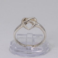 Tijdloze hartvormige ring van 925 zilver Zilver Ring price