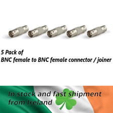 5x BNC female to BNC female connector / joiner / coupler Video Audio CCTV Connector price