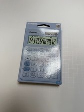 Casio Colorful Calculator Light Blue 12 Digits Mini Just Type MW-C20C-LB-N Calculator price