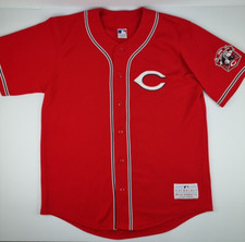 Cincinnati Reds Baseball Jersey 2003 Inaugural Season Patch Griffey 30 Heren Jersey price