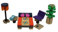 Lego Bedroom Set. Bed, laptop, lamp, plant accessories NEW!!! Slaapkamer Set price