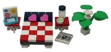 Lego Bedroom Set. Bed, Phone lamp, plant accessories NEW!!! Slaapkamer Set price