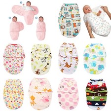 NewBorn Unisex Cosy Secure Baby Swaddle Blanket Wrap Sleeping Bag for Pram Crib Baby Swaddle price