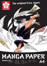 Manga Paper, Sacura, Bristol 20, 250 g/m2, A4, 20 vellen (US IMPORT) Tekenpapier price