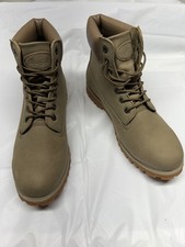 Lugz MCNVYE-2780 Men’s Khaki Combat Boots Lace Up Man Made Size 11 Laarzen (Outdoor) price