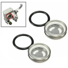 2X 18MM Motorcycle Brake Master Cylinder Reservoir Sight Glass Lens Gasket Parts Reservoir price