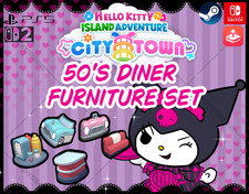 Hello Kitty Island Adventure 50's Furniture Set 2026 Consolemeubel price
