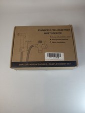 Toilet Shattaf Adapter Hose Bidet Spray Stainless Steel Handheld Shower Head US Toilet Adapter price