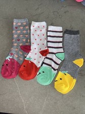 girls socks x4 size 9-12 Meisjessokken price