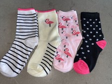 girls socks x4 size 6-8.5 Meisjessokken price