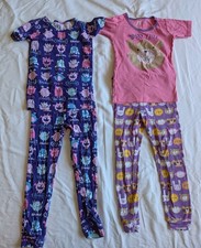 PJ Place Girls Pajamas 2 Pairs Multicolor Size 6T Meisjes pyjama's price