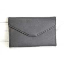 Zoppen Travel Wallet Faux leather vegan Black RFiD Blocking Trifold Unisex Unisex Portemonnee price